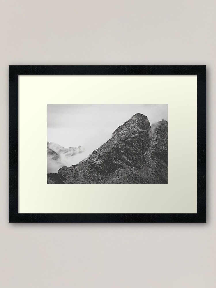 Thumbnail 1 of 7, Framed Art Print, Kościelec Mountain Duo - Majestic Peaks of the Polish Tatras - Matte -02 designed and sold by SimonGA.