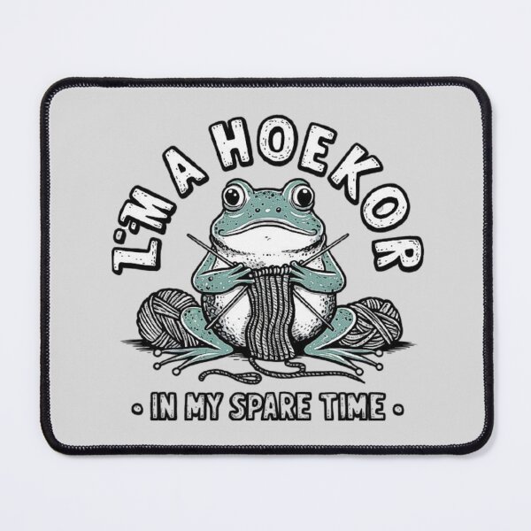 Item preview, Funny Frog Knitting Design for Crafters and Hobby Lovers designed and sold by love3617.
