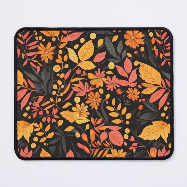 Item preview, Fall Florals and Leaves Pattern designed and sold by Laceyjae Digital Art.