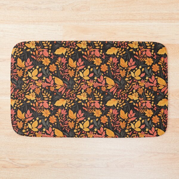 Item preview, Fall Florals and Leaves Pattern designed and sold by Laceyjae Digital Art.