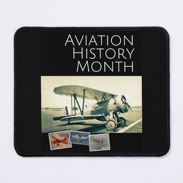 Item preview, Aviation History Month Vintage Airplane Photo Design designed and sold by EarthArtDesigns.