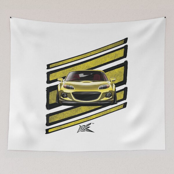 Item preview, mazda miata nc third gen yellow  designed and sold by NaquashM.