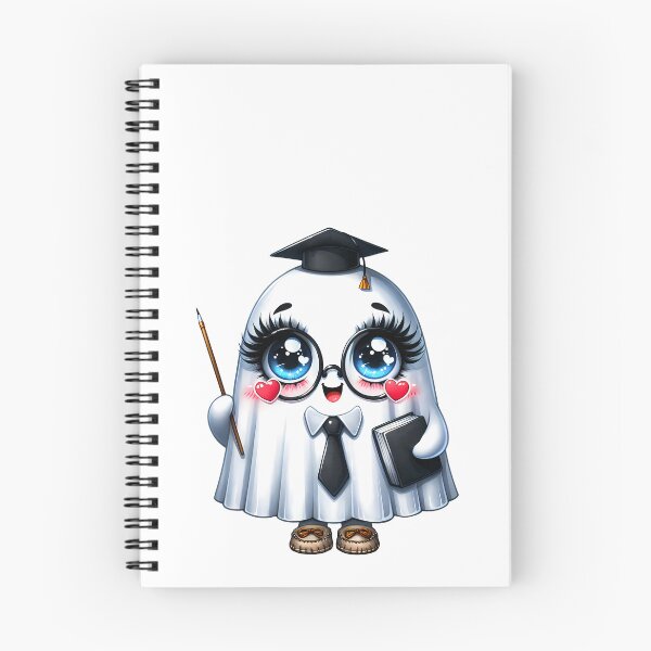 Item preview, Cute Halloween teacher ghost with pointer designed and sold by CleanDecor.