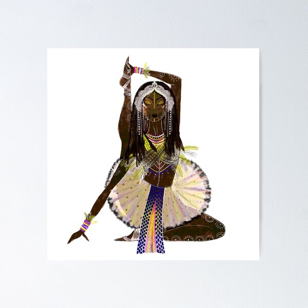Item preview, Dirty Yoga Dancer motif designed and sold by artbykuru.