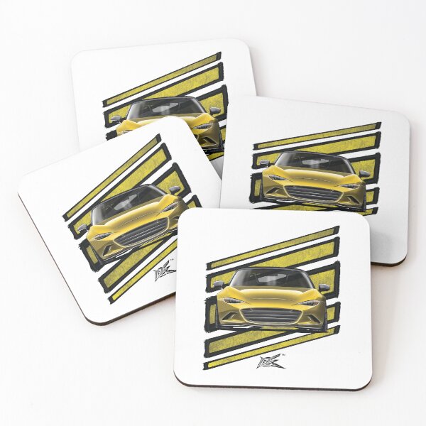 Item preview, mazda miata nd fourth gen yellow  designed and sold by NaquashM.