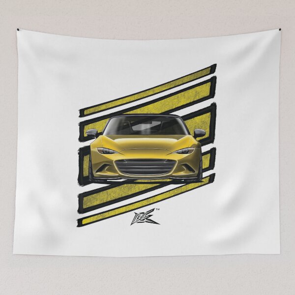 Item preview, mazda miata nd fourth gen yellow  designed and sold by NaquashM.