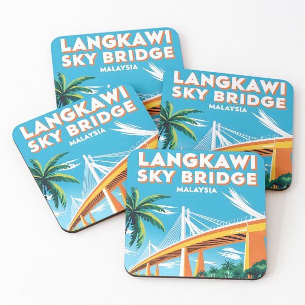 Item preview, Langkawi Sky Bridge Malaysia Vintage Travel Tourism designed and sold by TravelersGems.