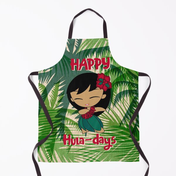 Item preview, Aloha Honeys Christmas Holiday Hula Girl Palms designed and sold by DriveIndustries.