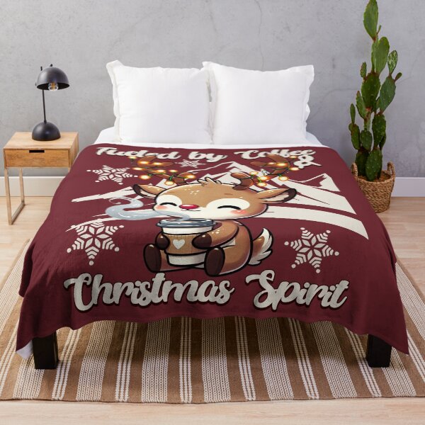 Item preview, FUELED BY COFFEE AND CHRISTMAS SPIRIT designed and sold by justyna-s28.