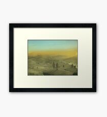 The road to Piata Framed Print
