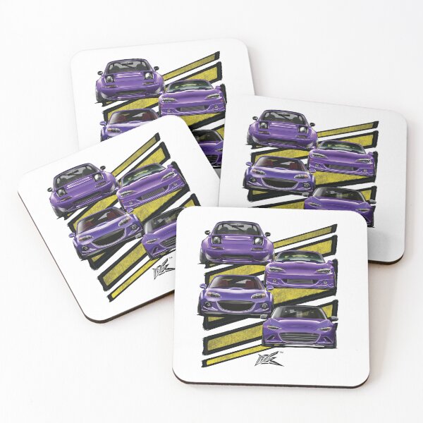 Item preview, mazda miata generations purple  designed and sold by NaquashM.