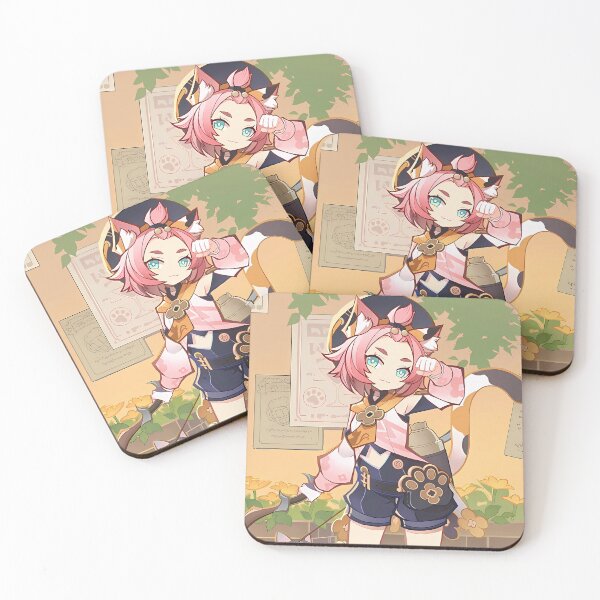 Item preview, Diona | Genshin Impact TCG designed and sold by kazatodoesart.