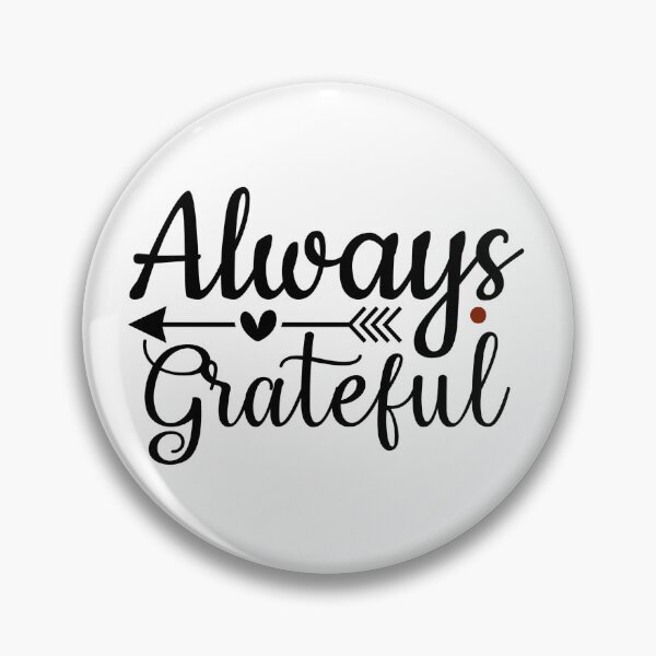 Item preview, Thanksgiving motto always grateful designed and sold by CleanDecor.