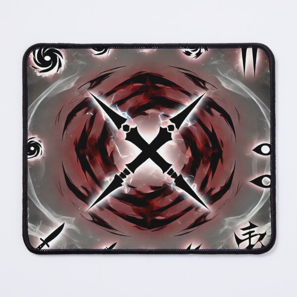 Item preview, FF14 Ninja Dual Daggers with Shadowy Symbols | Final Fantasy XIV Art Print designed and sold by Chocobo Charm Emporium.