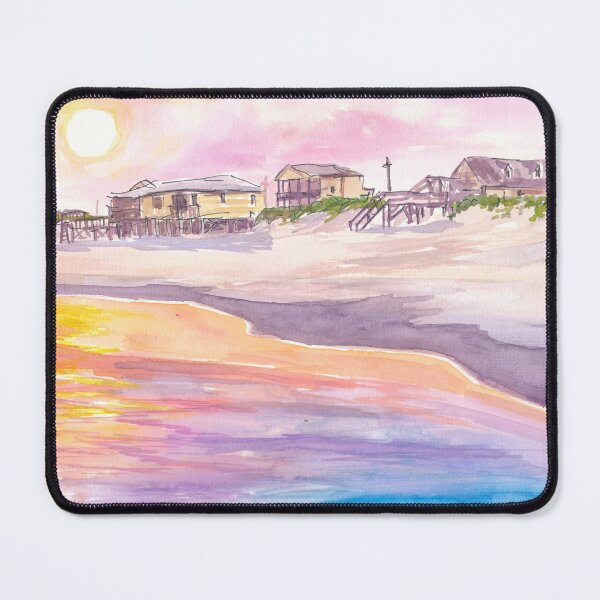 Item preview, Lonely Topsail Island Late Afternoon Beach Scene in North Carolina designed and sold by artshop77.