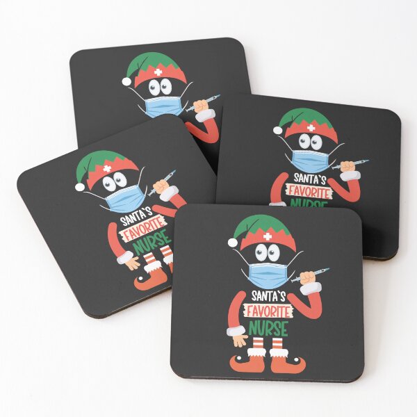 Item preview, Santa's Favorite Nurse Christmas Gift for Nurses, Nurse Funny, Funny Medical  designed and sold by Anniko Art Studio.