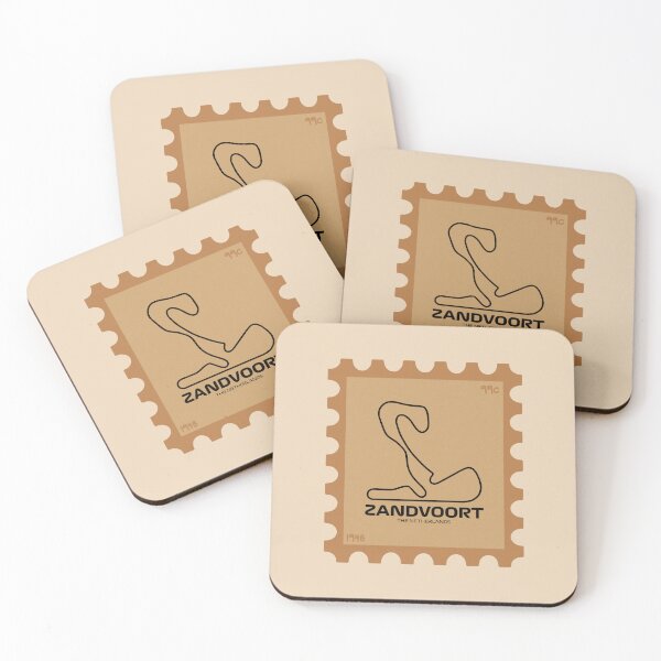 Item preview, Zandvoort Circuit [stamp] designed and sold by VeritaDoodles.