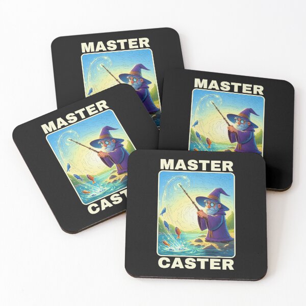 Item preview, Master Caster - Magic Fishing Wizard designed and sold by Nostalgia Busters.