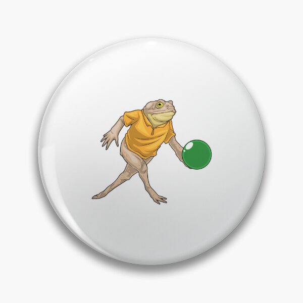 Item preview, Frog Bowling Bowling ball designed and sold by Snabdesign84.