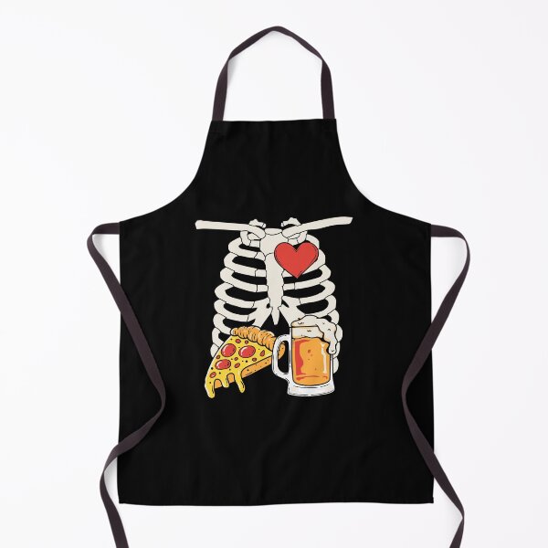 Item preview, Skeleton Dad Halloween Pregnancy Pizza designed and sold by nanka-art.