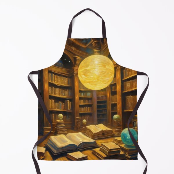 Item preview, Anime Library with Magical Books designed and sold by MarkLines.