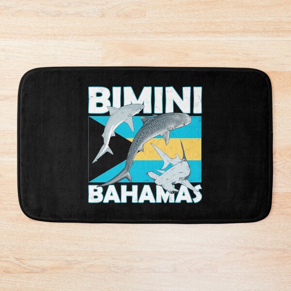 Item preview, Bimini Bahamas Hammerhead Tiger Shark designed and sold by NicGrayGraphic.
