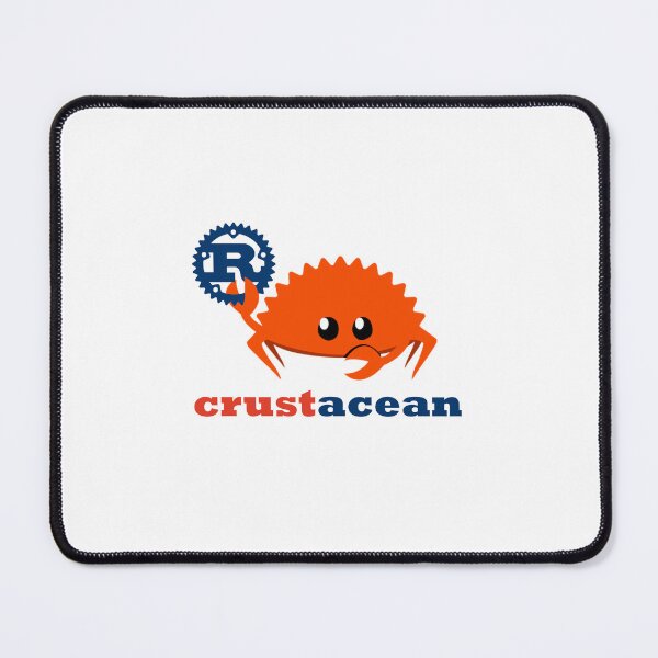 Item preview, Ferris the Rust Crustacean designed and sold by kashrecreative.