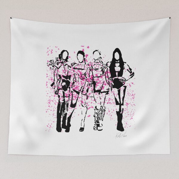 Item preview, korean female music group designed and sold by LojaKeliPaes.