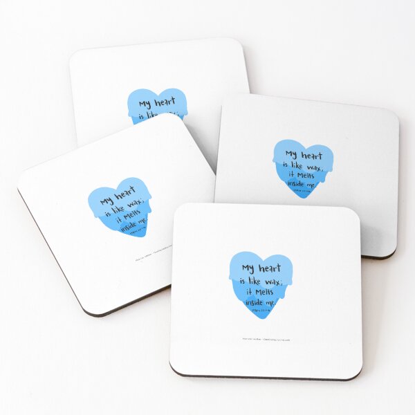 Item preview, My heart is like wax; it melts inside me. Psalm 22:14b Version 2 designed and sold by CalmInThePsalms.