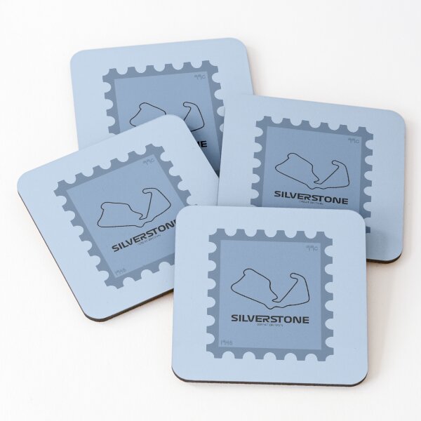 Item preview, Silverstone Circuit [stamp] designed and sold by VeritaDoodles.