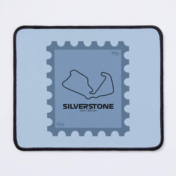 Item preview, Silverstone Circuit [stamp] designed and sold by VeritaDoodles.