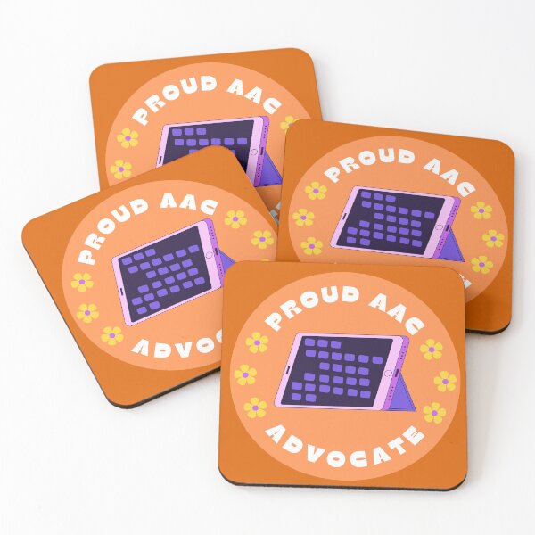 Item preview, stickers, AAC Advocate - SLP, SPED, OT, PT designed and sold by slpallday.