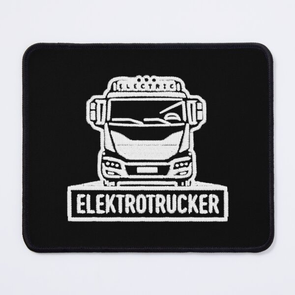 Item preview, Electric Trucker | Embroidered Patch designed and sold by wunderfamily.