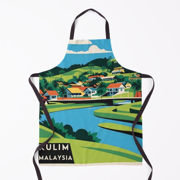 Item preview, Kulim Malaysia Vintage Travel Tourism designed and sold by TravelersGems.