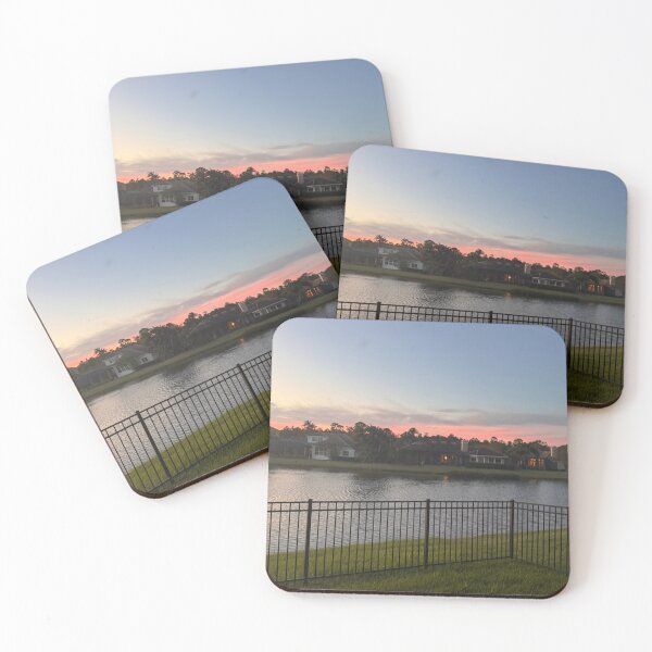 Item preview, pretty sky on a lake designed and sold by pickeles.