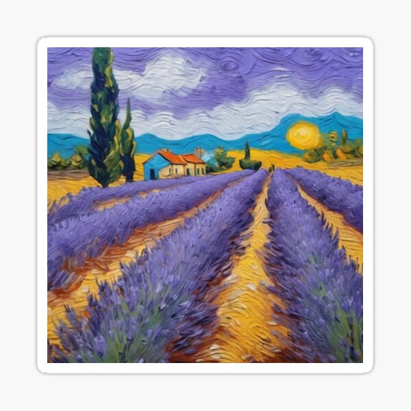 Item preview, Serene Lavender Field in AI Beauty II designed and sold by melissabeta.