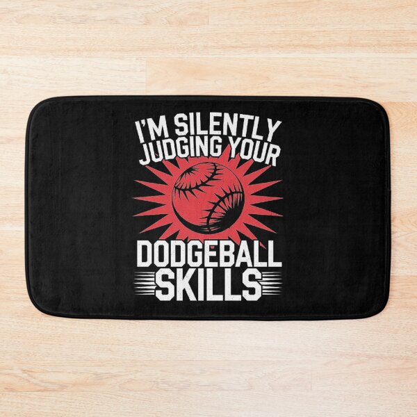 Item preview, Silent Dodgeball Judgment - Funny Sports Skills Humor designed and sold by love3617.