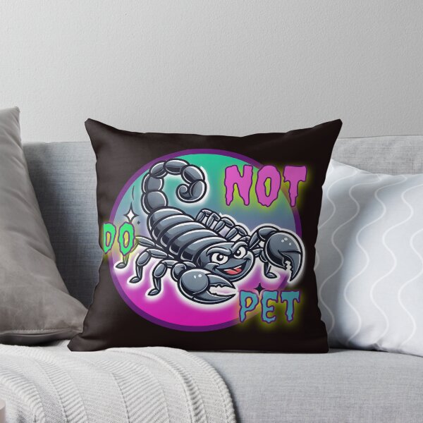 Item preview, Do Not Pet Scorpion Warning Design designed and sold by SportyAndArtful.
