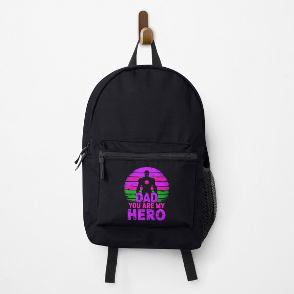 Item preview, Dad You Are My Hero Retro Quote Design designed and sold by TheArtOfPat.