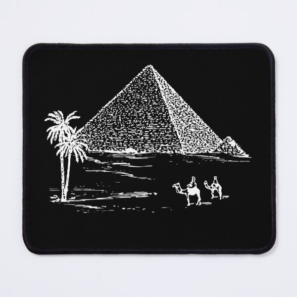 Item preview, The Great Pyramids of Giza, Ancient Egypt White designed and sold by Karoft Collection.