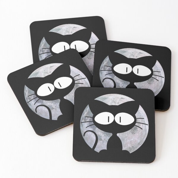 Item preview, Cute Moon Cat designed and sold by humnoo.