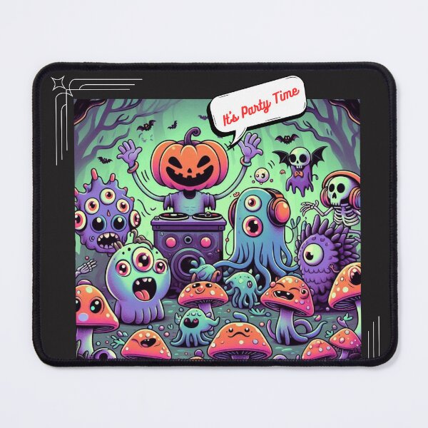 Item preview, It's Halloween Party Time! designed and sold by FreeSpiritArt4U.