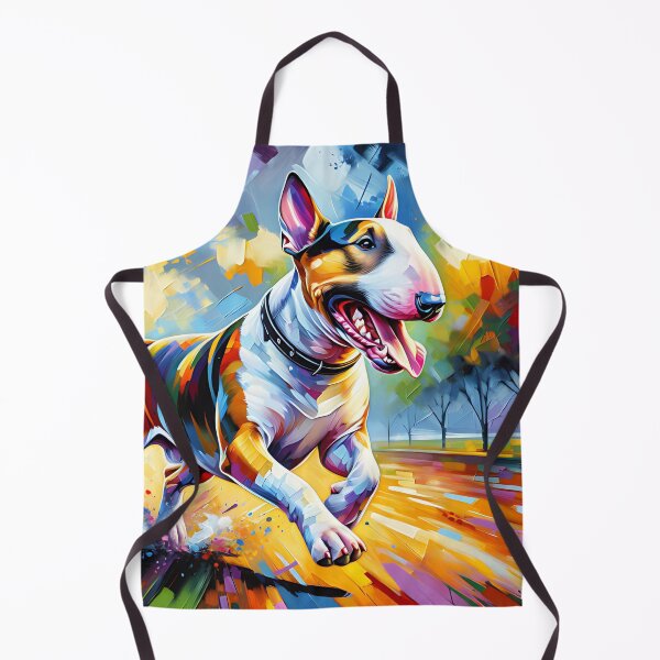 Item preview, Bull Terrier Dog Acrylic Art Print Pet Bully Gifts for Dog Lovers designed and sold by Puppy Puzzles Plus.