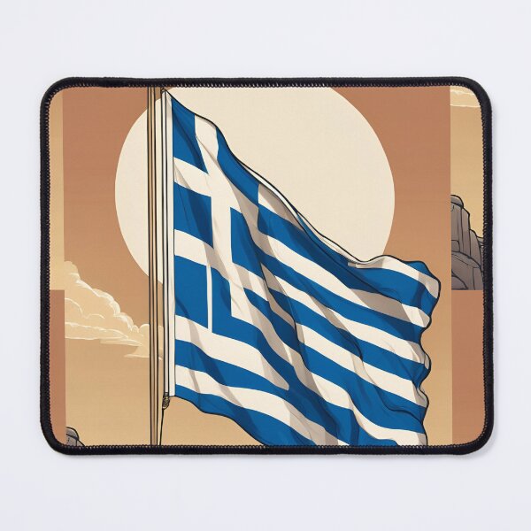 Artikelvorschau, Greek Flag entworfen und verkauft von ᴇᴍɪʟʏ ᴅɪᴀᴢ.