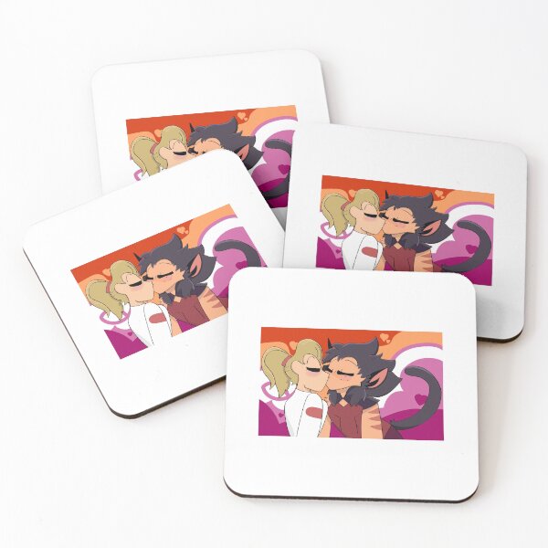 Item preview, Adora and Catra Kiss Pride designed and sold by Sunfury.
