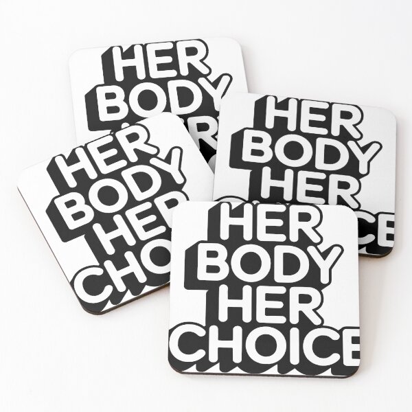 Item preview, Her Body Her Choice Feminist Women's Rights designed and sold by HelicalCreative.