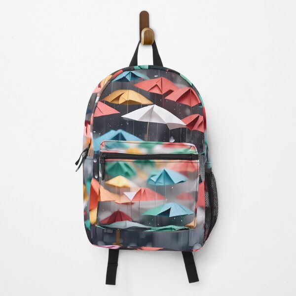 Item preview, Origami Art - City Streets in the Rain: A Symphony of Showers designed and sold by ArtfulFolds.