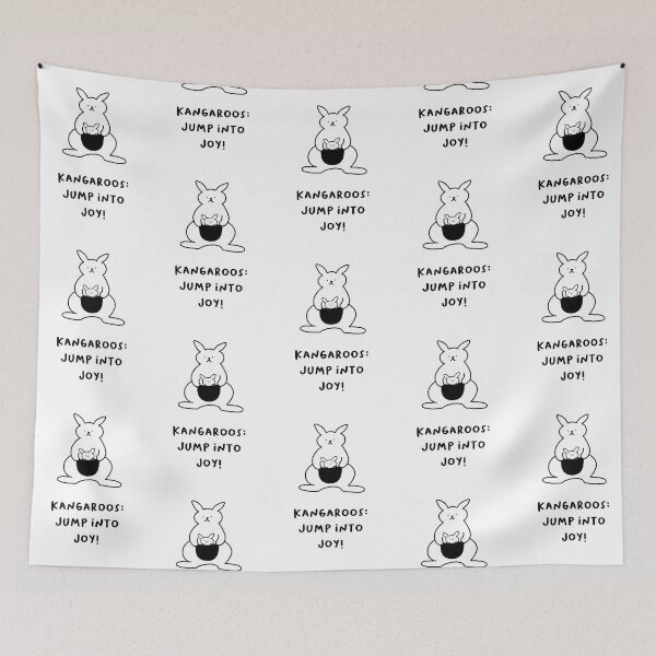 Item preview, "Kangaroos: Jump into Joy!" designed and sold by RM-Journey.