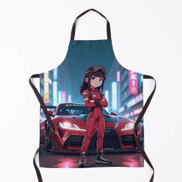 Item preview, Anime girl racer designed and sold by Sopilka.