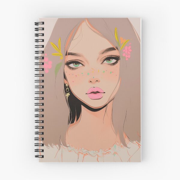 Item preview, Soft Floral Glow: Minimalistic Portrait with Subtle Colors designed and sold by Newborninfant.